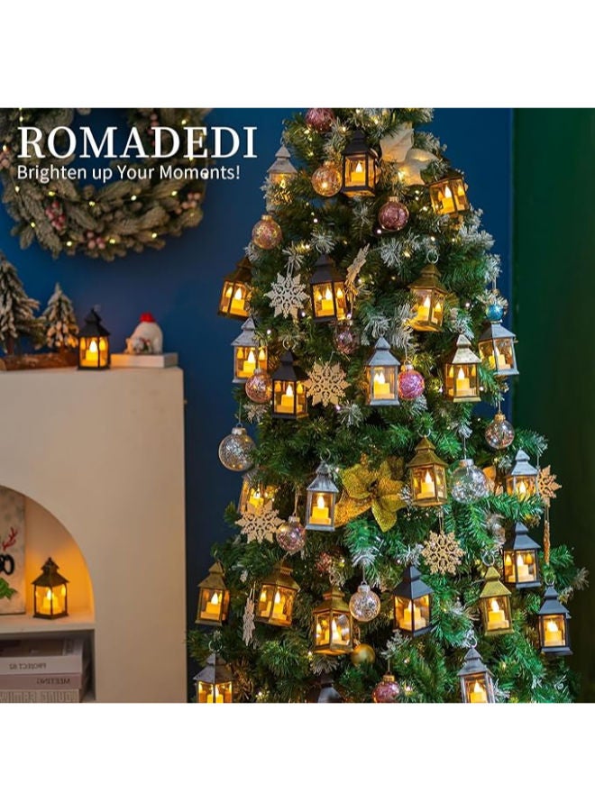 عبوة 10 فوانيس LED صغيرة معلقة لرمضان - Image 3