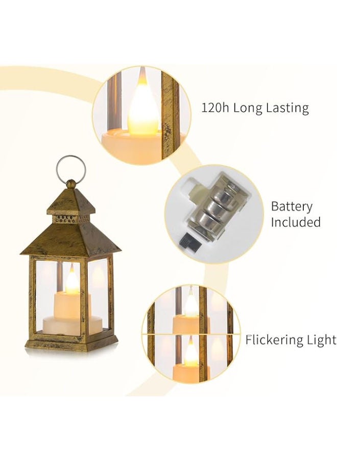عبوة 10 فوانيس LED صغيرة معلقة لرمضان - Image 4