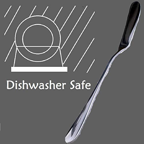 Zeltauto Zelta Stainless Steel Spreaders Silver, Packs of 4 - Image 3