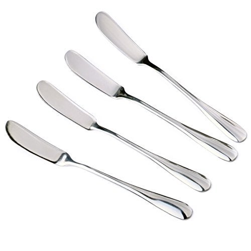 Zeltauto Zelta Stainless Steel Spreaders Silver, Packs of 4 - Image 1