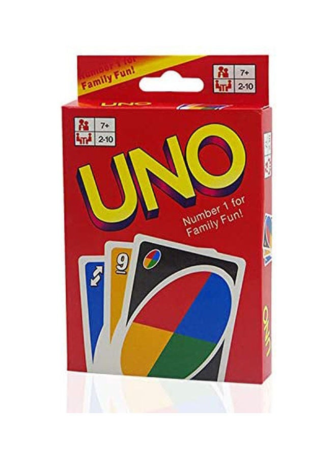 NIBEMINENT 108 Piece Uno Card Game - Image 1