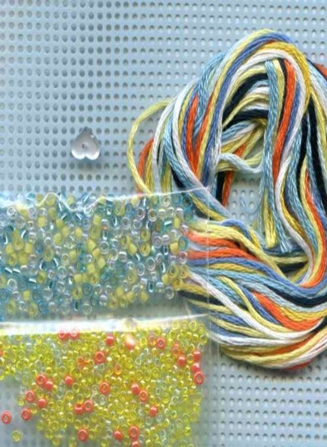 Mill Hill Rubber Ducky Beaded Counted Cross Stitch Ornament Kit Mill Hill 2012 Spring Bouquet MH18-2102 - Image 3