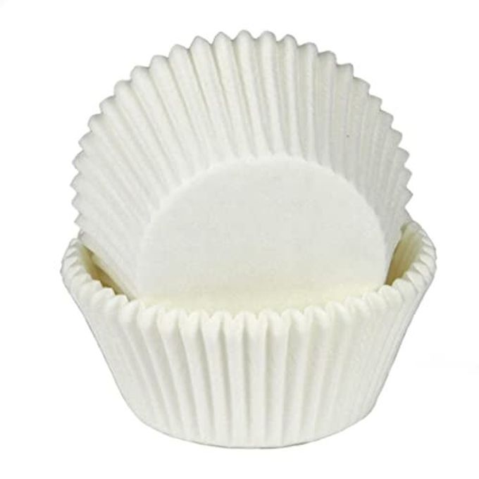 Chef Craft Classic Cupcake Liners, 50 count, White