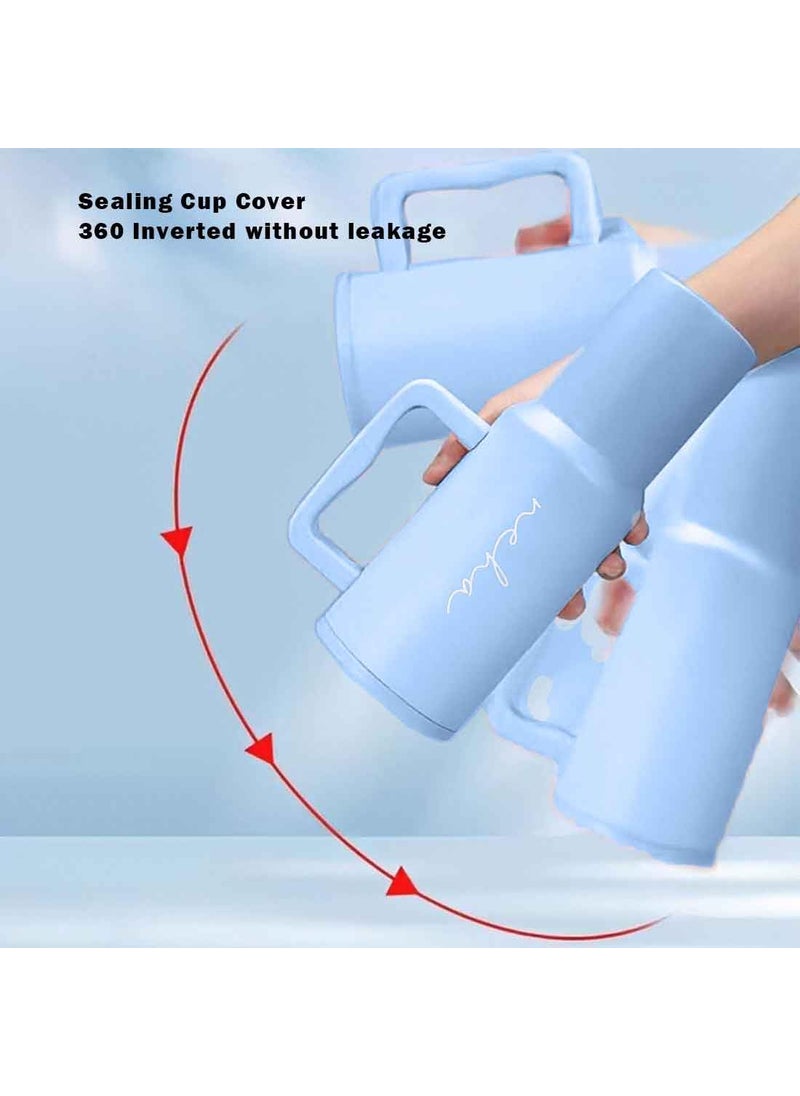 Nutcase Nutcase Custom Sipper Tumbler with Straw and Lid 1200ml Stainless Steel Vacuum Insulated Travel Cups  - Image 4