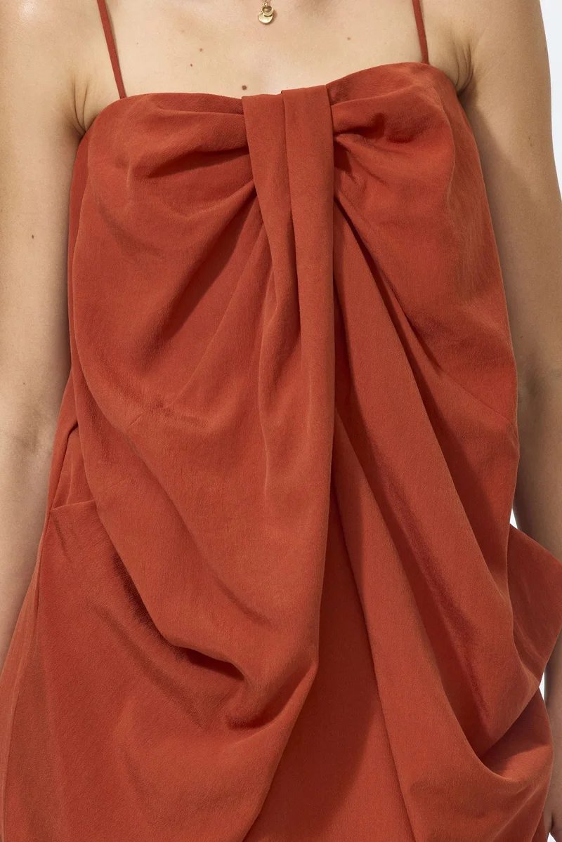 H&M Knot-detail bandeau dress