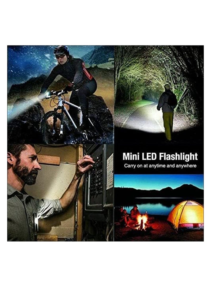 USB Rechargeable Torch, Outdoor Emergency Light Check Light XPE/COB Mini Torch, Portable Waterproof Handheld Torch for Camping, Outdoor, Emergency and Daily Use  - Image 4