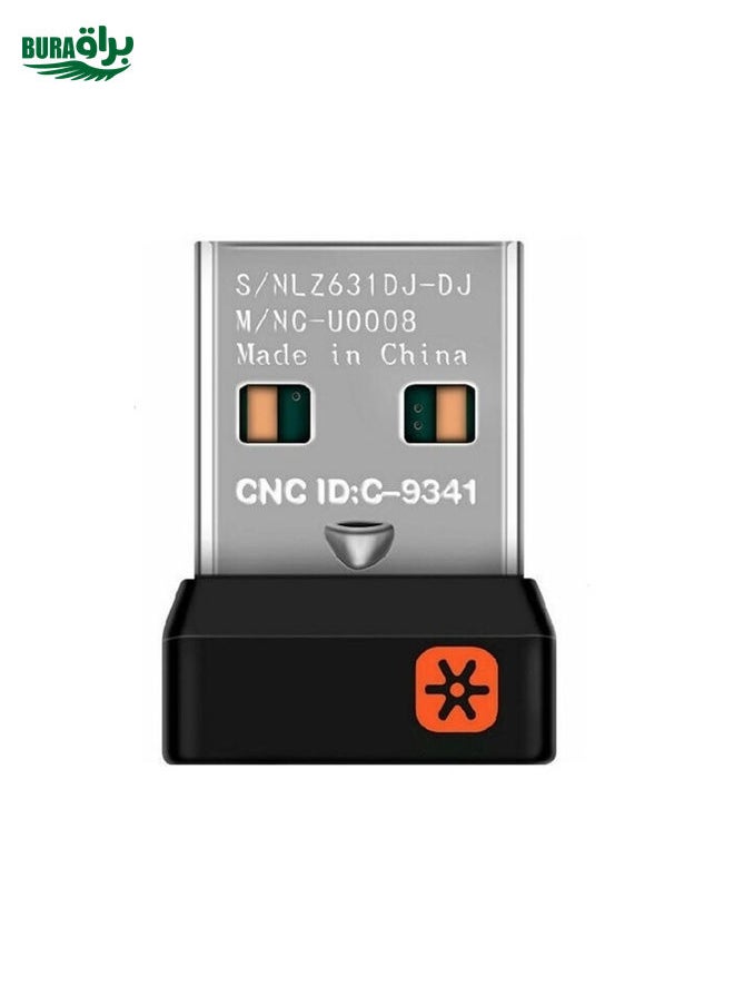 BURAQ Logitech USB Wireless Receiver Wireless Mouse Keyboard Receiver  - Image 1
