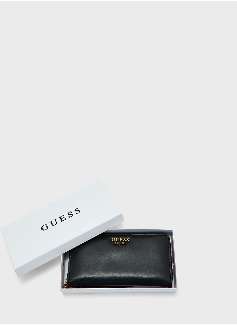 GUESS - Laurel  Large Zip Around Wallet - Image 1