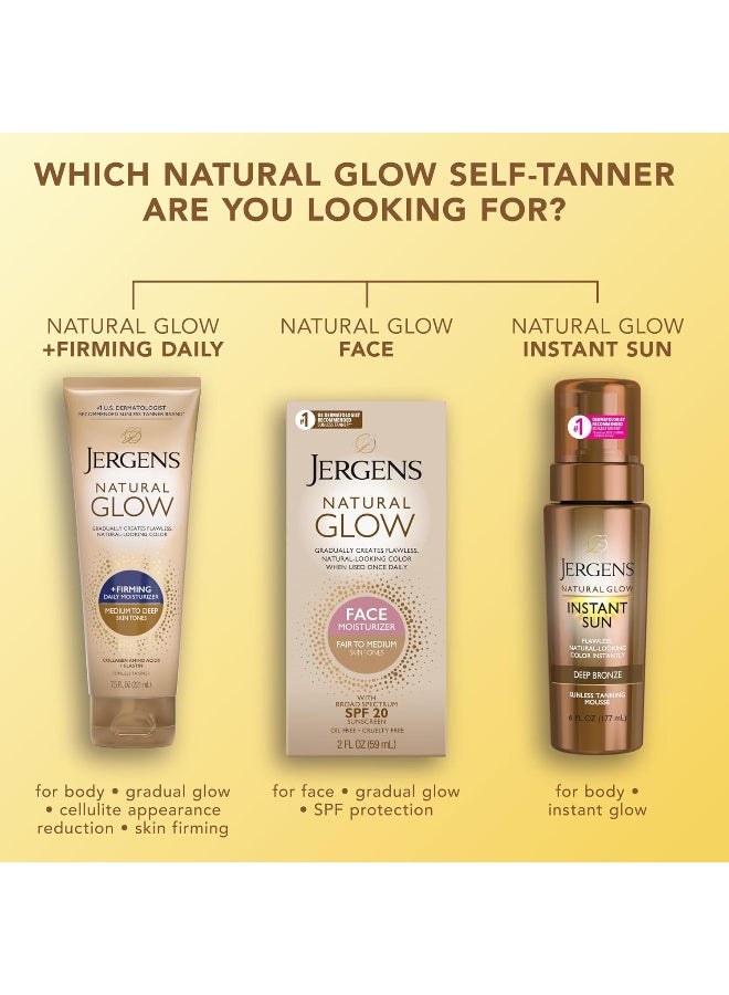 جرجنز لوشن التسمير الطبيعي لشد البشرة للجنسين من جيرجينز، 221 مل، لون متوسط إلى بيج داكن (قطعة واحدة) - Image 5