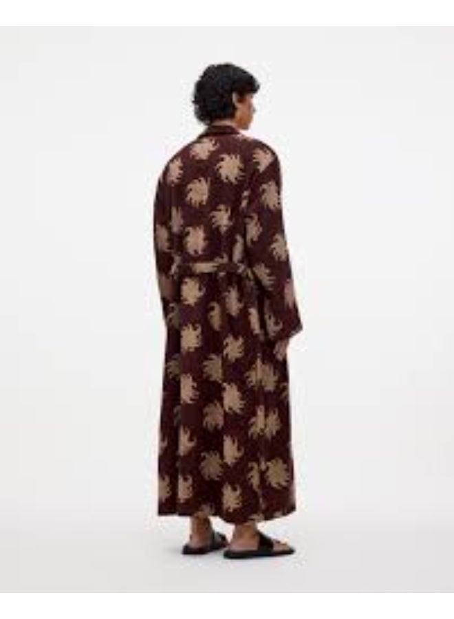 OAS Mocha Ember Long Robe 1 piece - Image 1