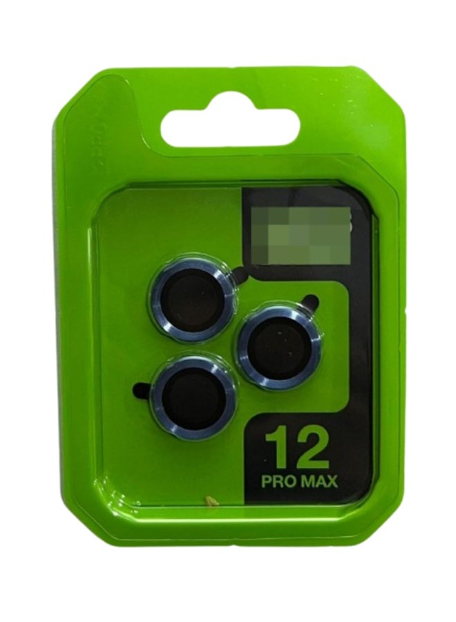 9H Tempered Glass Camera Lens Protector for iPhone 12 Pro / 12 Pro Max (Blue)