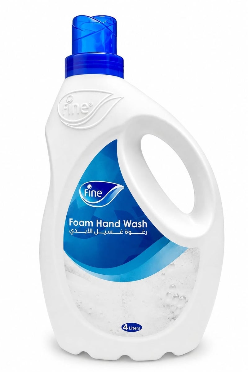 Fine Foam Hand Wash Refill 4L – Rich Foam for Gentle Cleaning & Long-Lasting Freshness – Economical Family Pack - Image 1