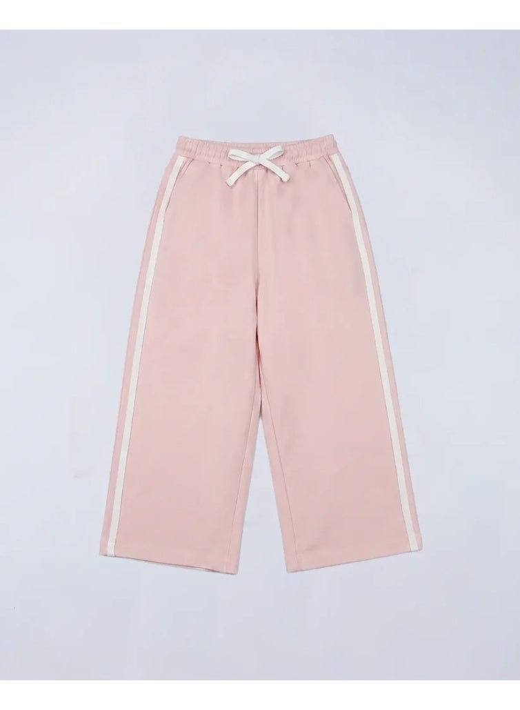 Shivashi Kids Cozy Set (Sweat + Track Pants) - Soft Pink - Image 2