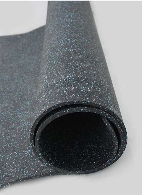 SAI Rubber mat roll 8mm thickness 10mx1.2m size suitable for  gym flooring underlayment reduce noise and vibration