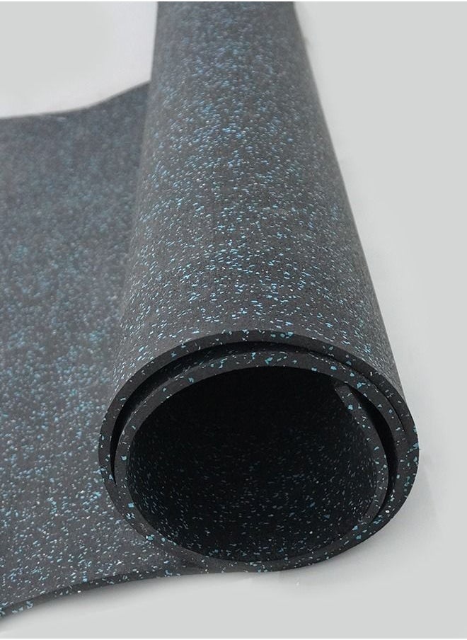 Generic - SAI Rubber mat roll 8mm thickness 10mx1.2m size suitable for  gym flooring underlayment reduce noise and vibration - Image 1