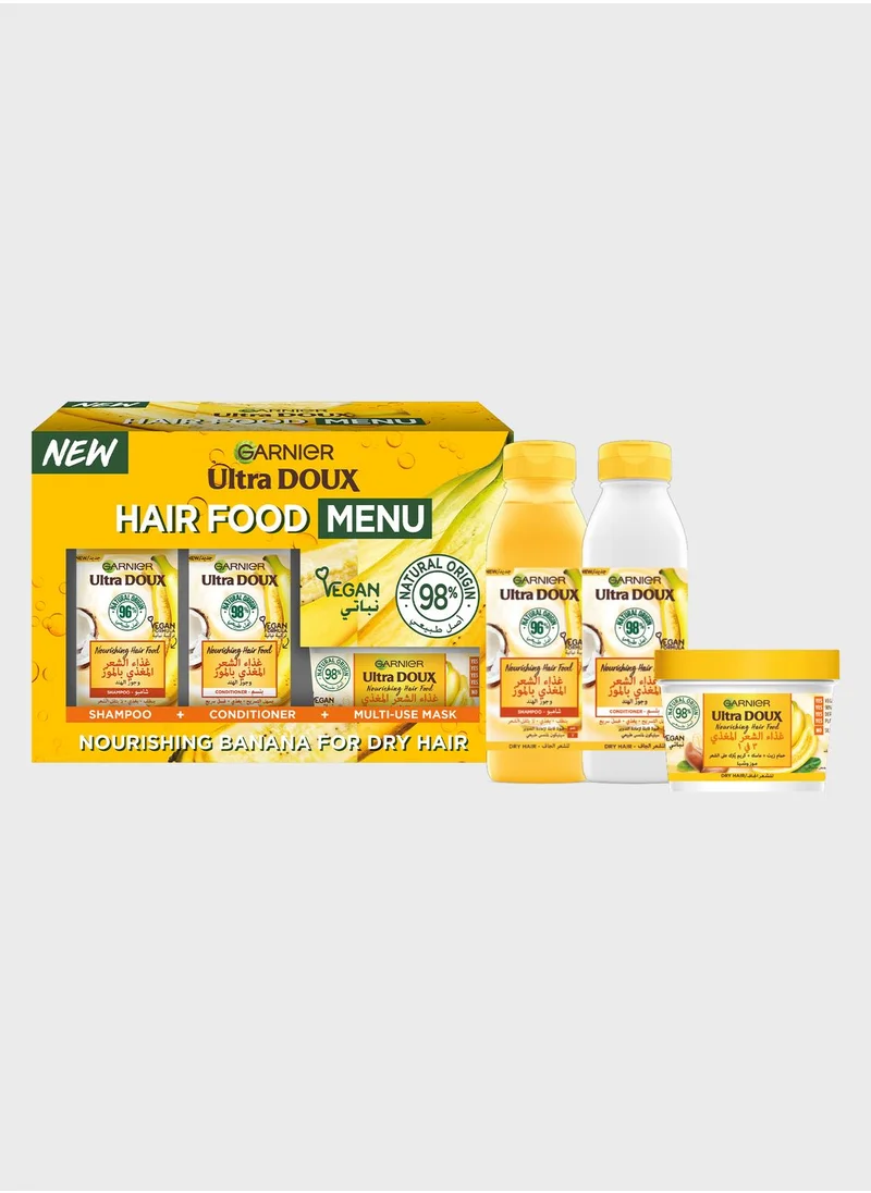 Garnier Hair Food Banana Full Range Bundle, Savings 26%