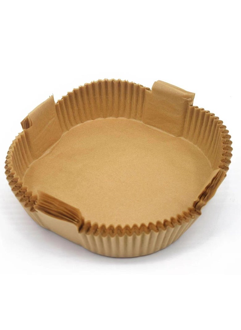 Beauenty 100 PCS Air Fryer Disposable Paper Liner, Air Fryer Liners Square, Baking Paper for Air Fryer Waterproof, Parchment Paper for Baking Roasting Microwave, 6.3 inch/16cm, Square  - Image 5