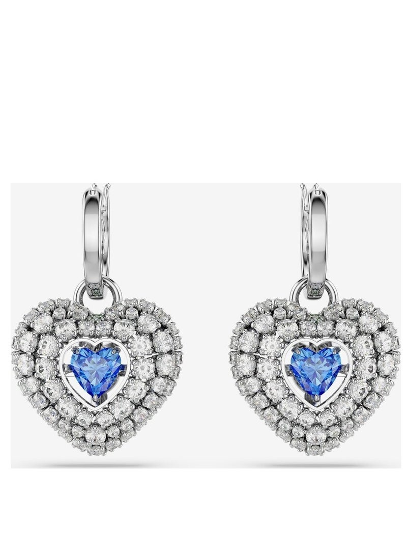 Idyllia drop earrings Heart, Blue, - pzsku/Z76BA176CE66E54B8278CZ/45/_/1733812697/62a3b14c-d7f0-484d-8fcf-8387795ce170