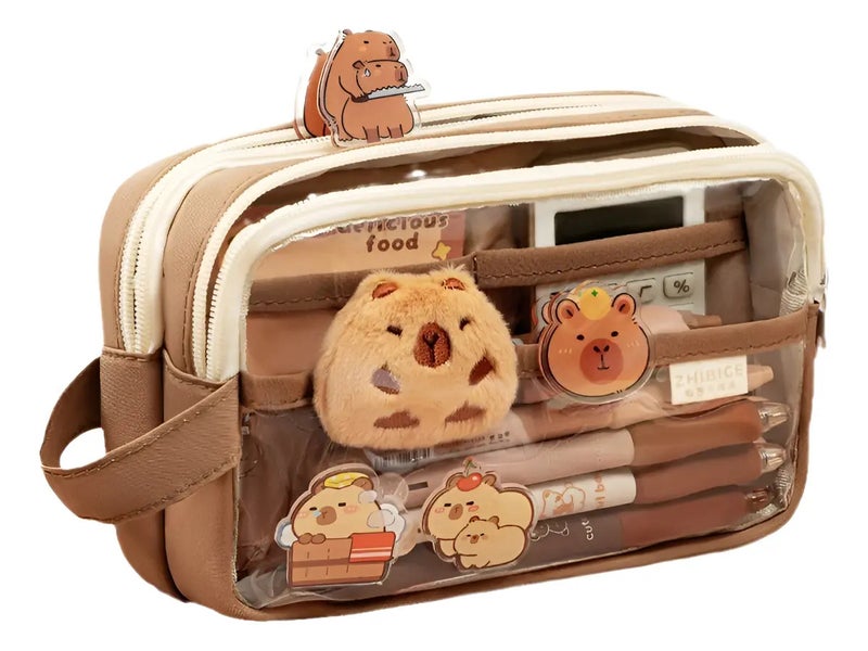 Stock: New Aesthetic Capybara Pencil Case Aaa - Image 1