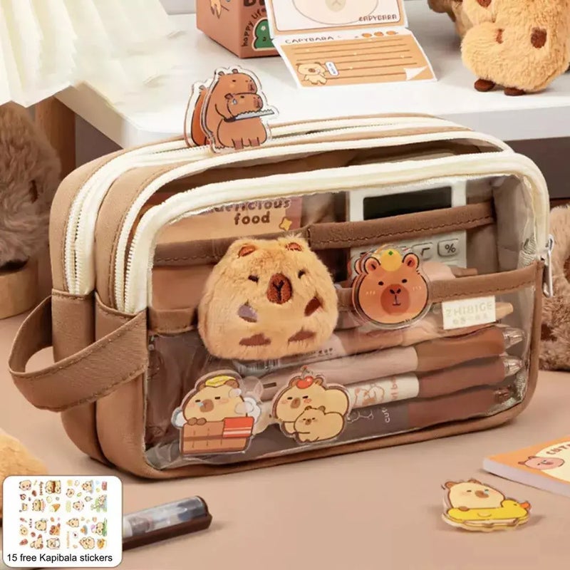 Stock: New Aesthetic Capybara Pencil Case Aaa - Image 4