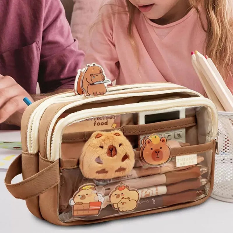 Stock: New Aesthetic Capybara Pencil Case Aaa - Image 3
