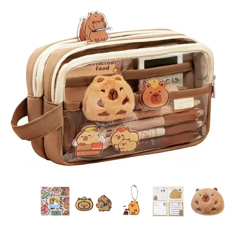 Stock: New Aesthetic Capybara Pencil Case Aaa - Image 2