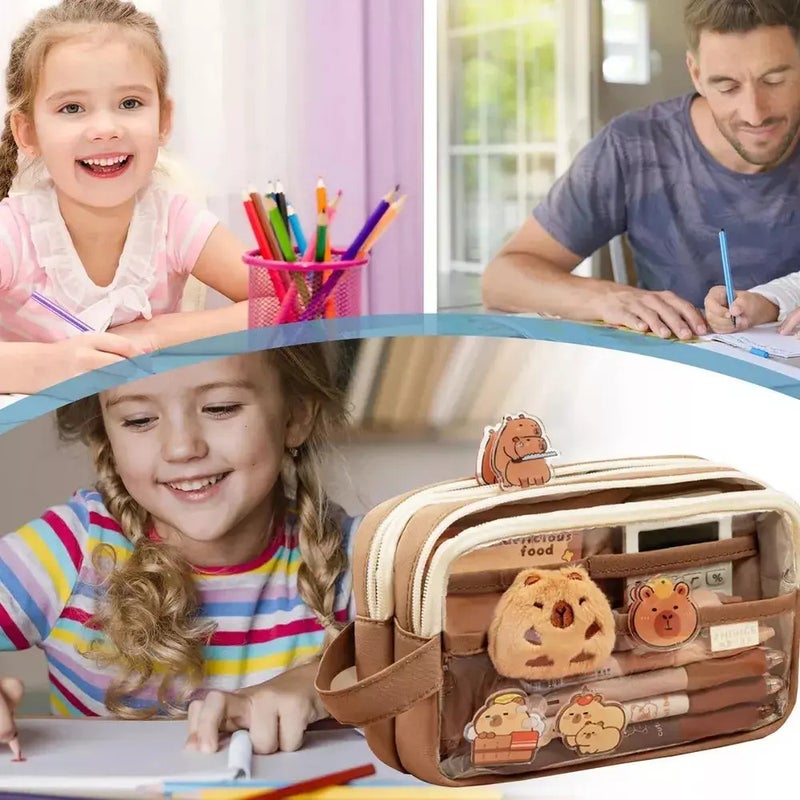 Stock: New Aesthetic Capybara Pencil Case Aaa - Image 5
