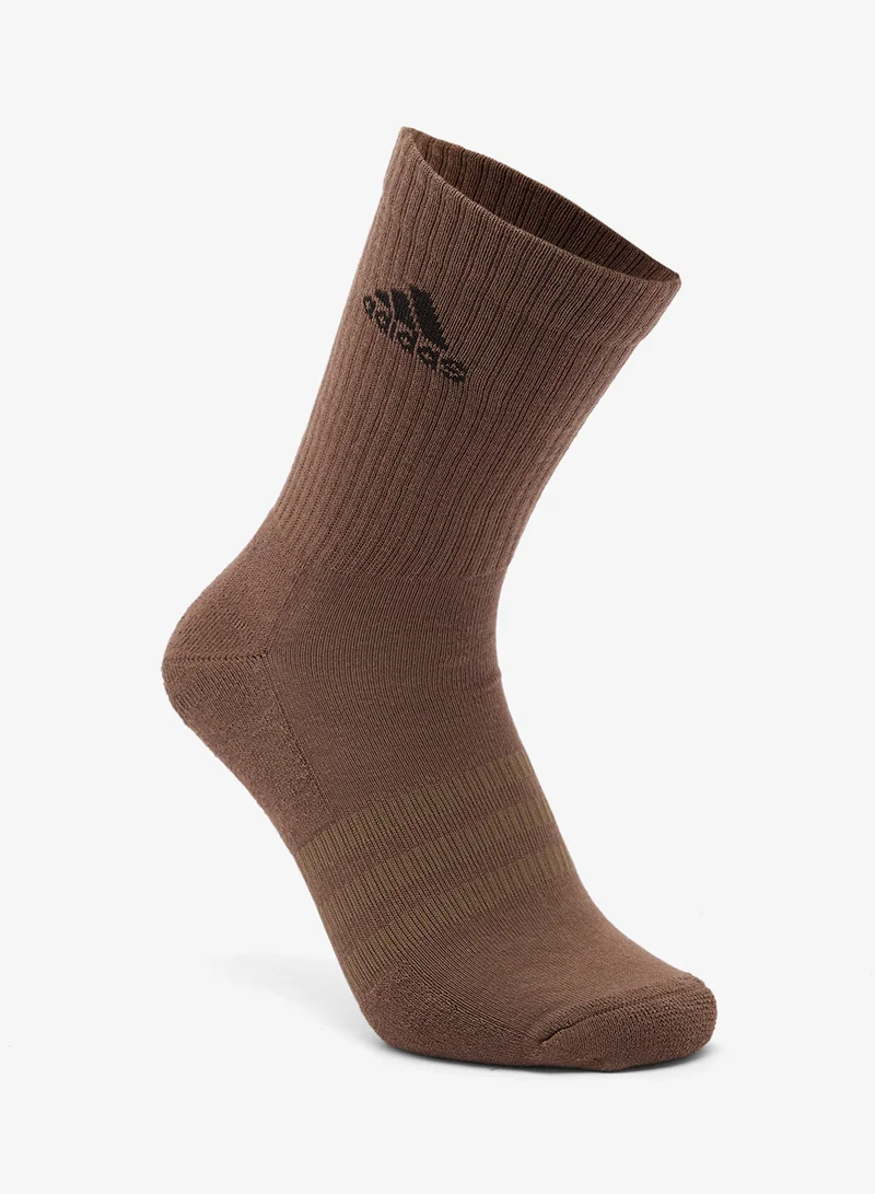 Adidas  Cushioned Crew Socks 3 Pairs  | Best Price UAE