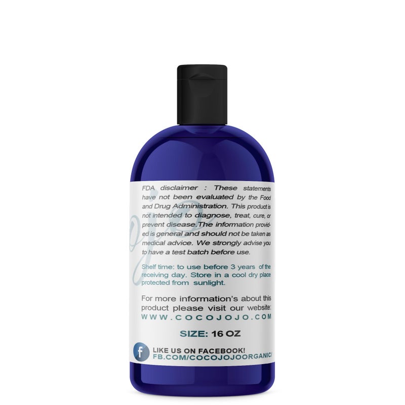 cocojojo Black Cumin Oil - Black Seed Oil - Kalonji Oil Cold Pressed 16 oz Pure Natural Seed Oil Hair Beard Face Lips Skin Joint - Image 2