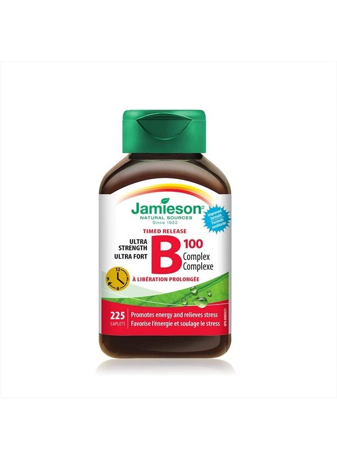 Jamieson Timed Release B100 Complex, 225 caplets - Image 1