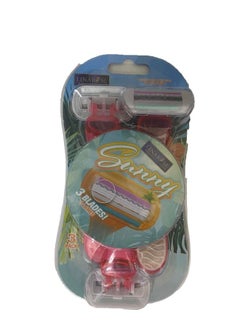 LINAROSE Linaroz rafia plus shaving machine with cactus 3 Razor  - Image 1