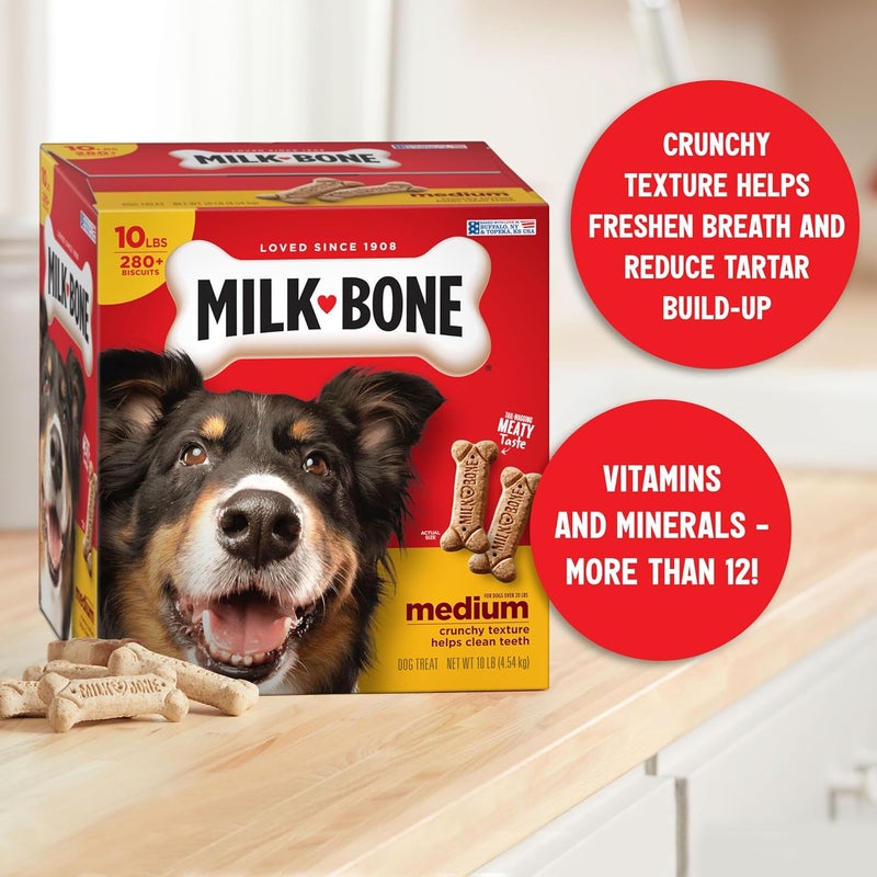 Milk-Bone Original Dog Treats for Medium Dogs, 10-Pound Box - Image 5
