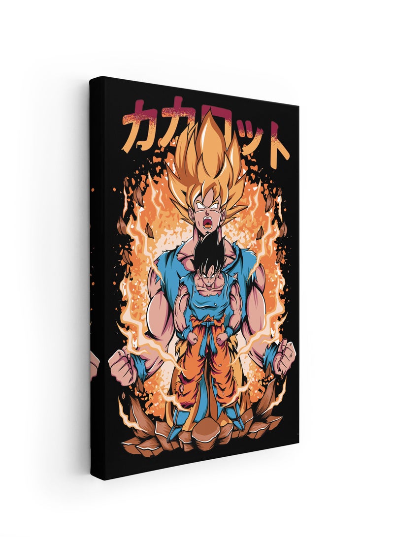 مودكلاس لوحة غوكو إطار خشبي جدارية - Image 2