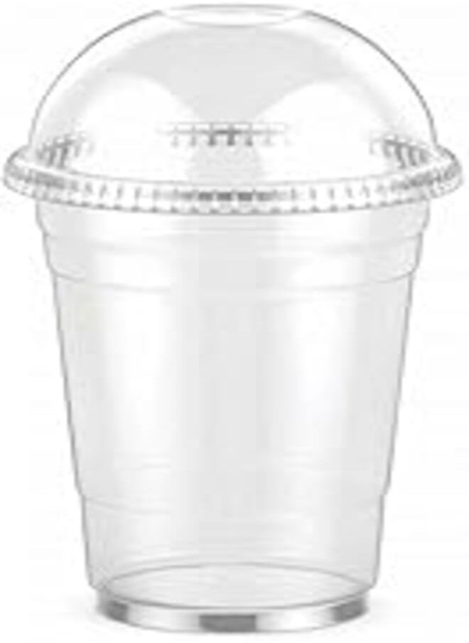 Fine Plastic Cup - 10 oz. 100 pieces set disposable party cup for cold drink bubble popa coffee cooler tea juice 