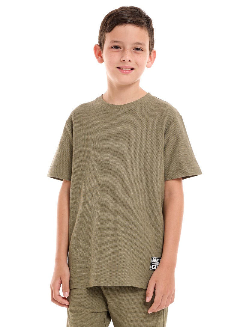 victor and jane Boys 2-Piece Set: T-Shirt & short - Image 3