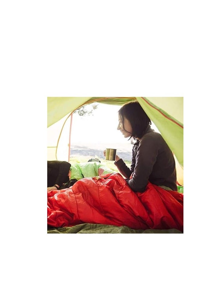 Cool Baby Style Sleeping Bag Lightweight Sleeping Bag Suitable for Kids Adults Cotton Hollow Fill 5-20 Degrees Suitable for Backpacking/Hiking/Nature Trekking/Camping/Mountaineering With Compression Sack  - Image 4