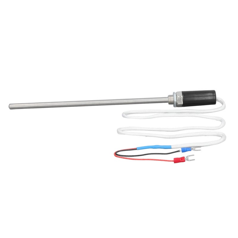 ELECALL K Type Probe Thermocouple 20cm Stainless Steel High Sensitive Temperature Sensor - Corrosion Resistant U Shaped Clamp for Industrial Laboratory Home Use - Image 3