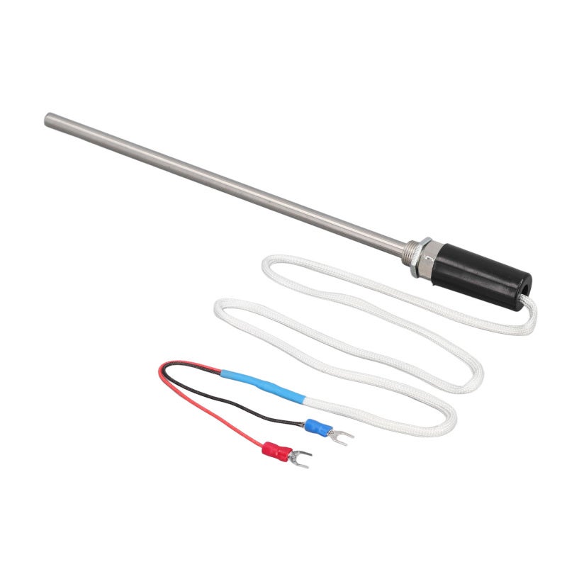 ELECALL K Type Probe Thermocouple 20cm Stainless Steel High Sensitive Temperature Sensor - Corrosion Resistant U Shaped Clamp for Industrial Laboratory Home Use - Image 5