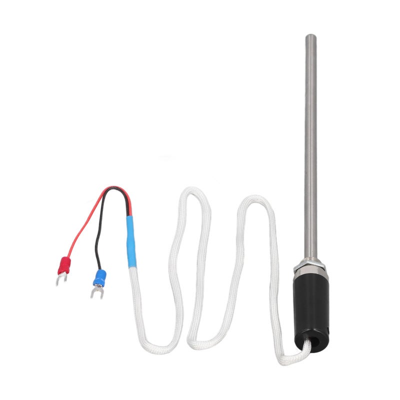 ELECALL K Type Probe Thermocouple 20cm Stainless Steel High Sensitive Temperature Sensor - Corrosion Resistant U Shaped Clamp for Industrial Laboratory Home Use - Image 4