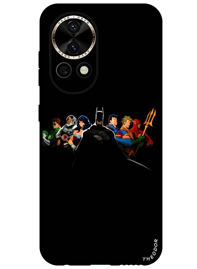 Theodor Protective Case Anti Scratch Shock Proof Bumper Cover For Huawei Nova 12 Pro Super heros - Image 1