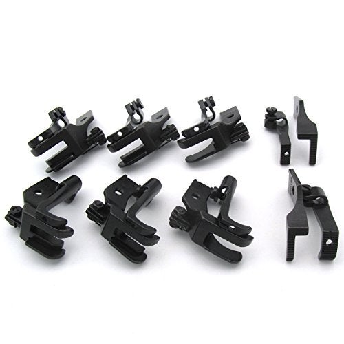CKPSMS Brand -#KP-WF8 8SET Walking Presser Feet Compatible with/Replacement for JUKI Brand DNU-1541 CONSEW Brand P1206RB Singer Brand 111G Brother Brand B837 Industrial Sewing (KP-WF8) - Image 4