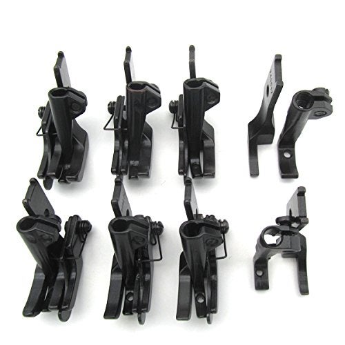 CKPSMS Brand -#KP-WF8 8SET Walking Presser Feet Compatible with/Replacement for JUKI Brand DNU-1541 CONSEW Brand P1206RB Singer Brand 111G Brother Brand B837 Industrial Sewing (KP-WF8) - Image 1