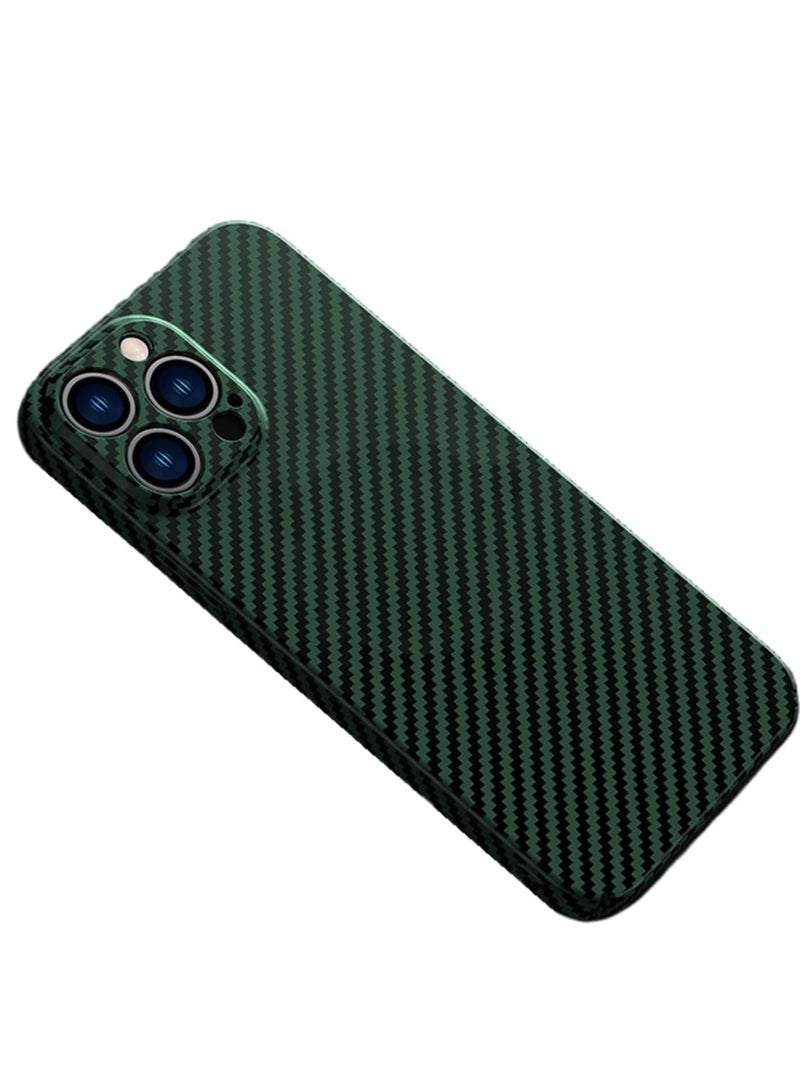 ELTRAZONE Personality Handsome Light Thin Carbon Fiber Pattern PC Phone case Compatible with iPhone 11 Pro max Unique Comfortable Cool Shockproof Back Cover - Image 1