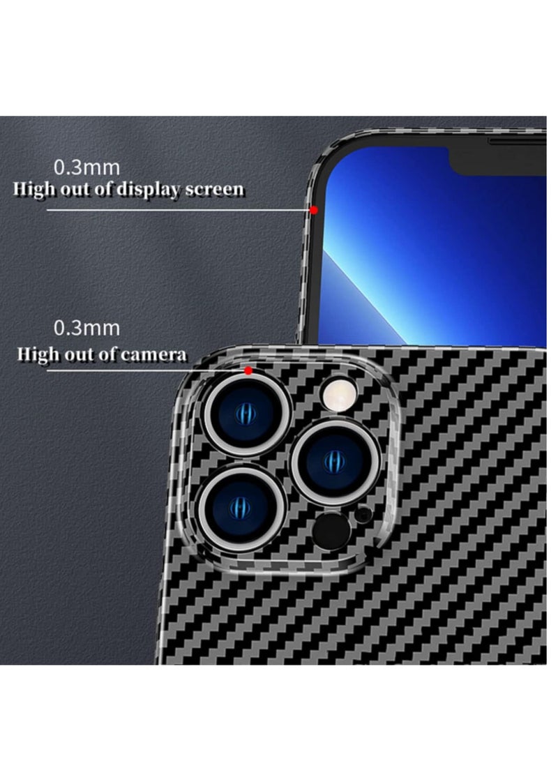 ELTRAZONE Personality Handsome Light Thin Carbon Fiber Pattern PC Phone case Compatible with iPhone 11 Pro max Unique Comfortable Cool Shockproof Back Cover - Image 3
