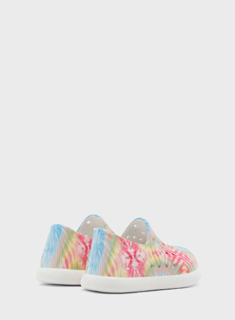 TOMS Kids Dyed Slip Ons