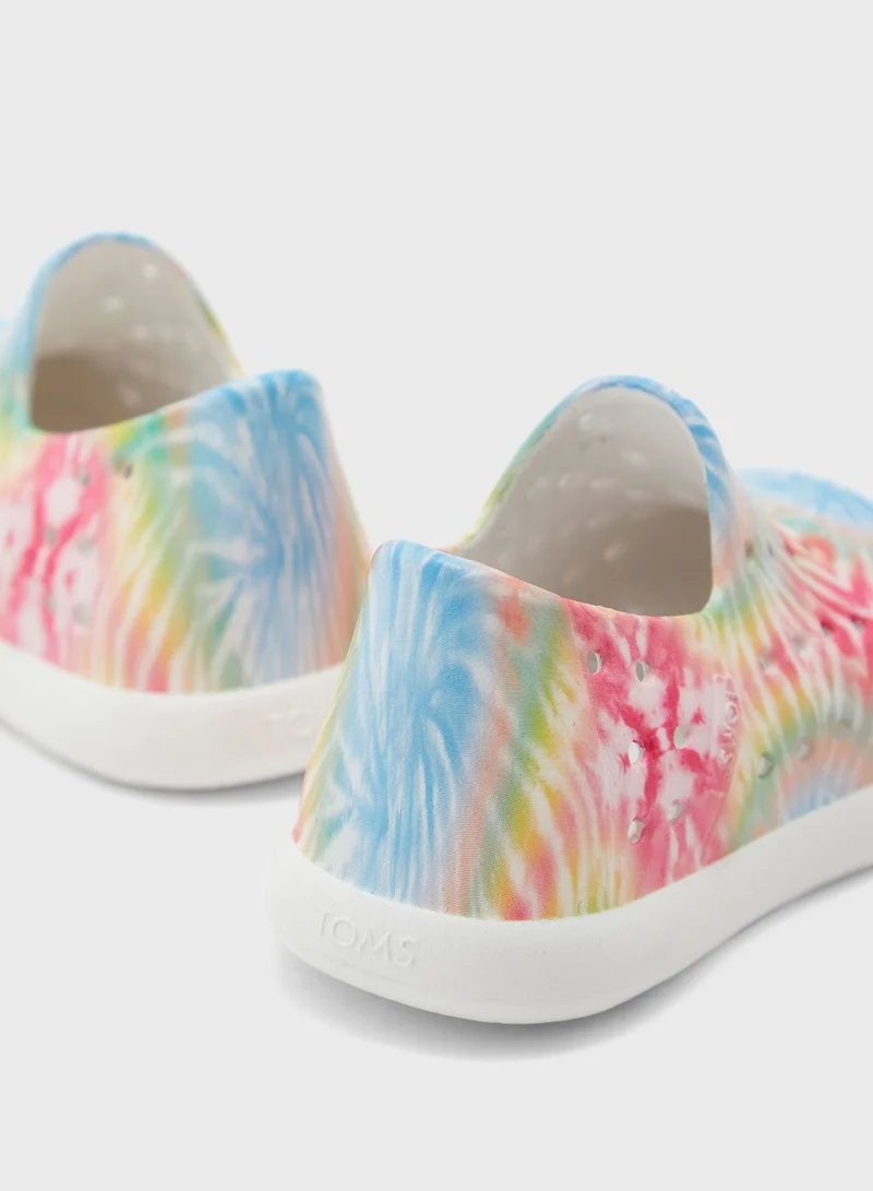 TOMS Kids Dyed Slip Ons