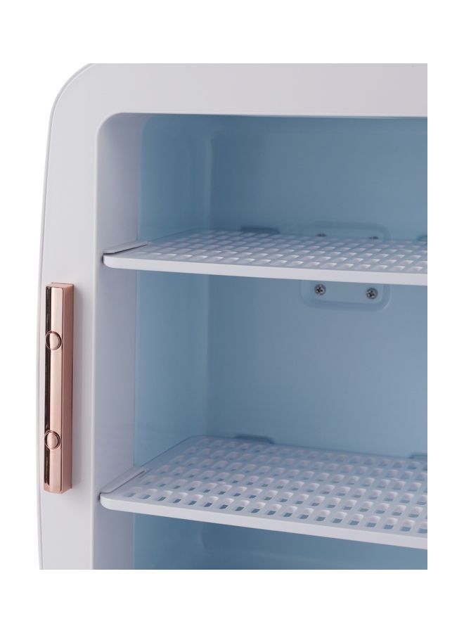 GEEPAS Mini Refrigerator Ideal for Home and Car With Semiconductor Direct Cooling AC/DC Working| Easy to Carry Perfect for Camping, and Picnic 2 Year Warranty 10 L 10 L GRF63052 White,Gold - Image 3