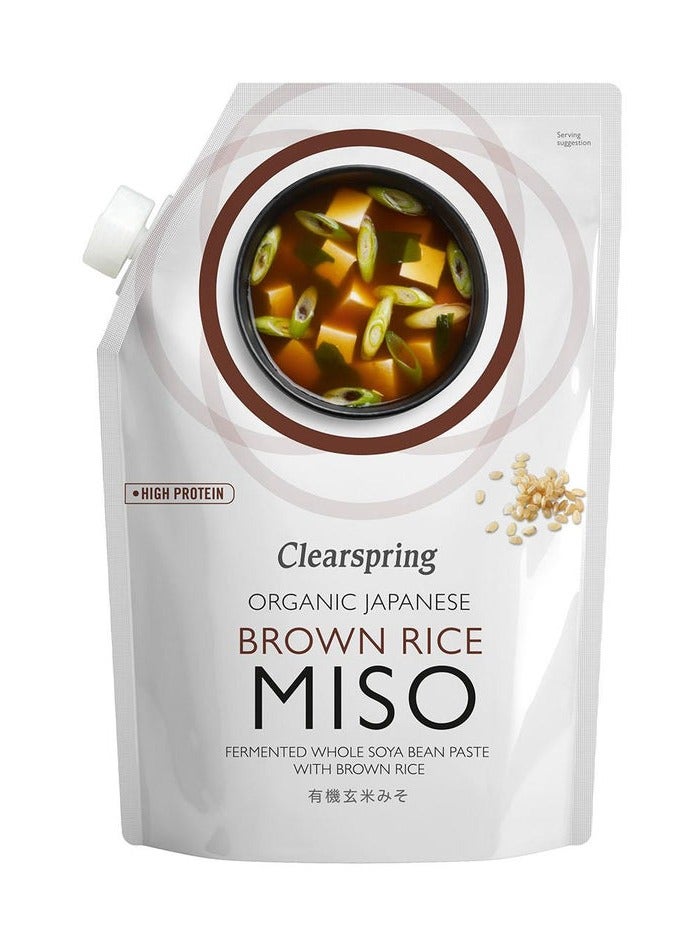Clearspring Organic Brown Rice Miso Paste 300 G - Image 1