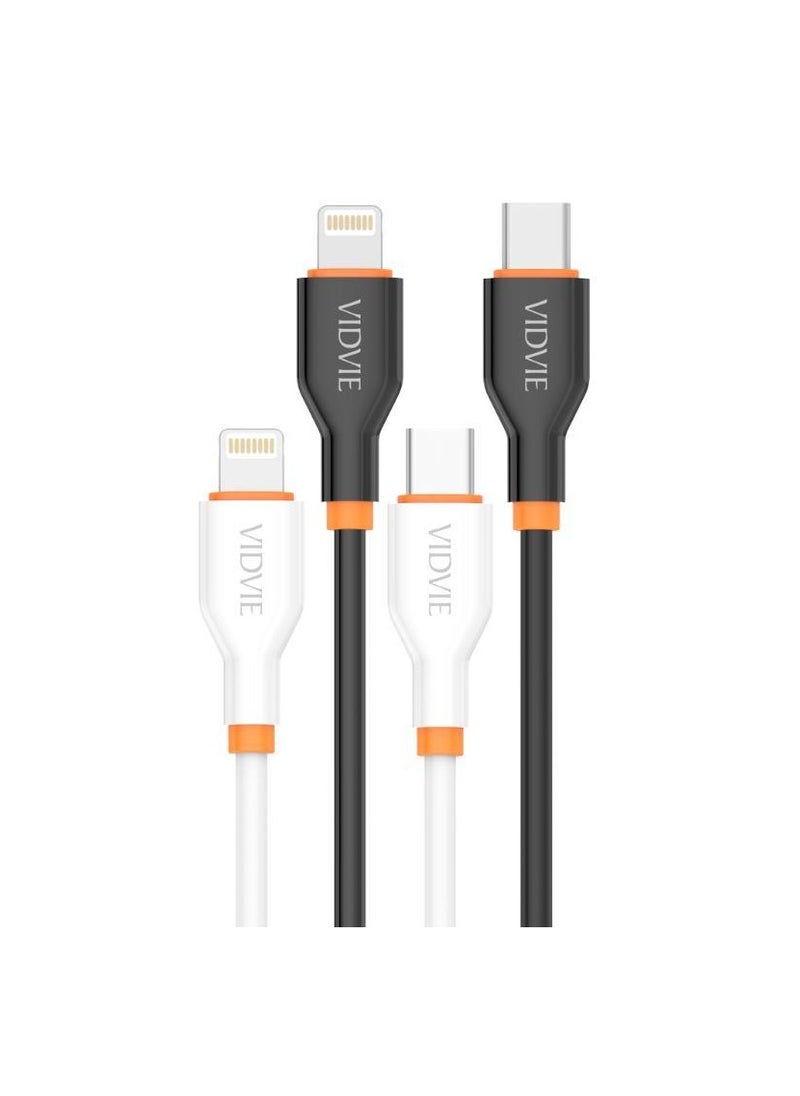 Vidvie Vidvie charger cable, Type C to Lightning, for data transfer and charging 
