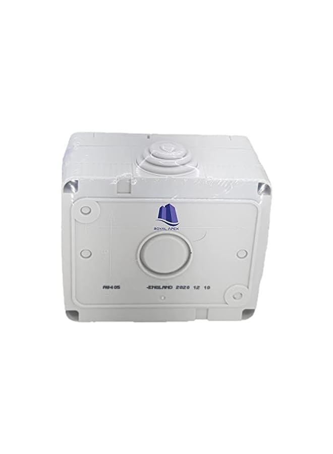 promass Outdoor Waterproof Weatherproof Switch Socket IP55 Grey (SINGLE SOCKET UK-13A) - Image 2